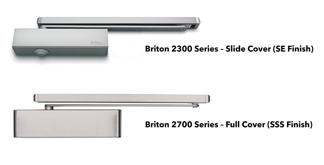 Briton 2300 and 2700 Series Door Closers